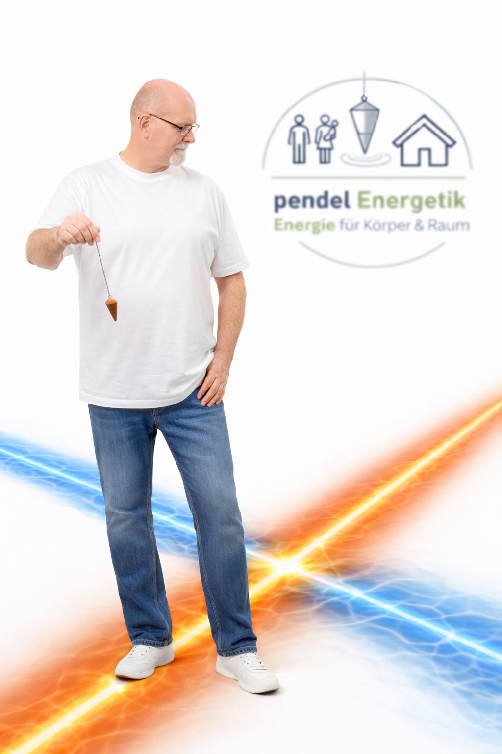 Quelle: KI (ChatGPT) generiertes Bild Energetiker beim Pendeln